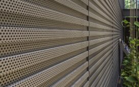 Perforated wall panels