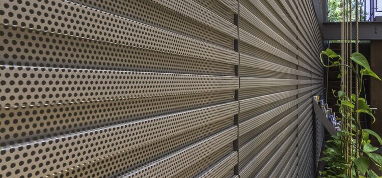 Perforated wall panels