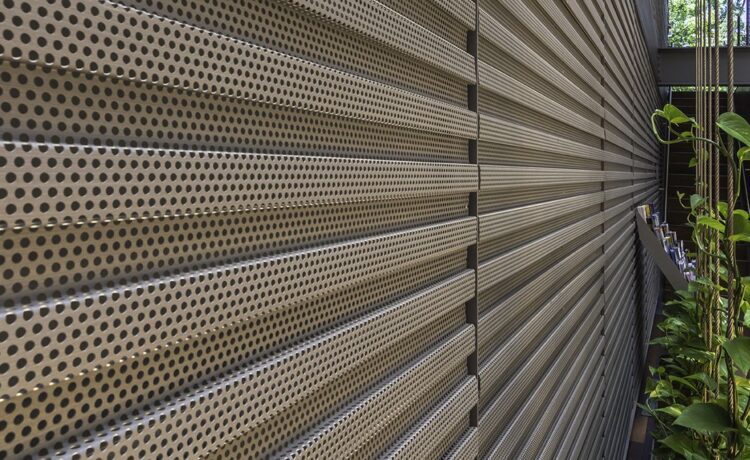 Perforated wall panels